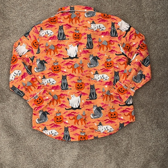 Printfresh Limited Edition Halloween Cat pajama set Size Medium - Picture 5 of 11
